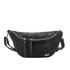 Flora & co Grand sac banane femme daim irisé Noir