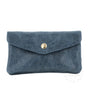 Portefeuille femme cuir souple embossé 05FL Bleu - Crocochic