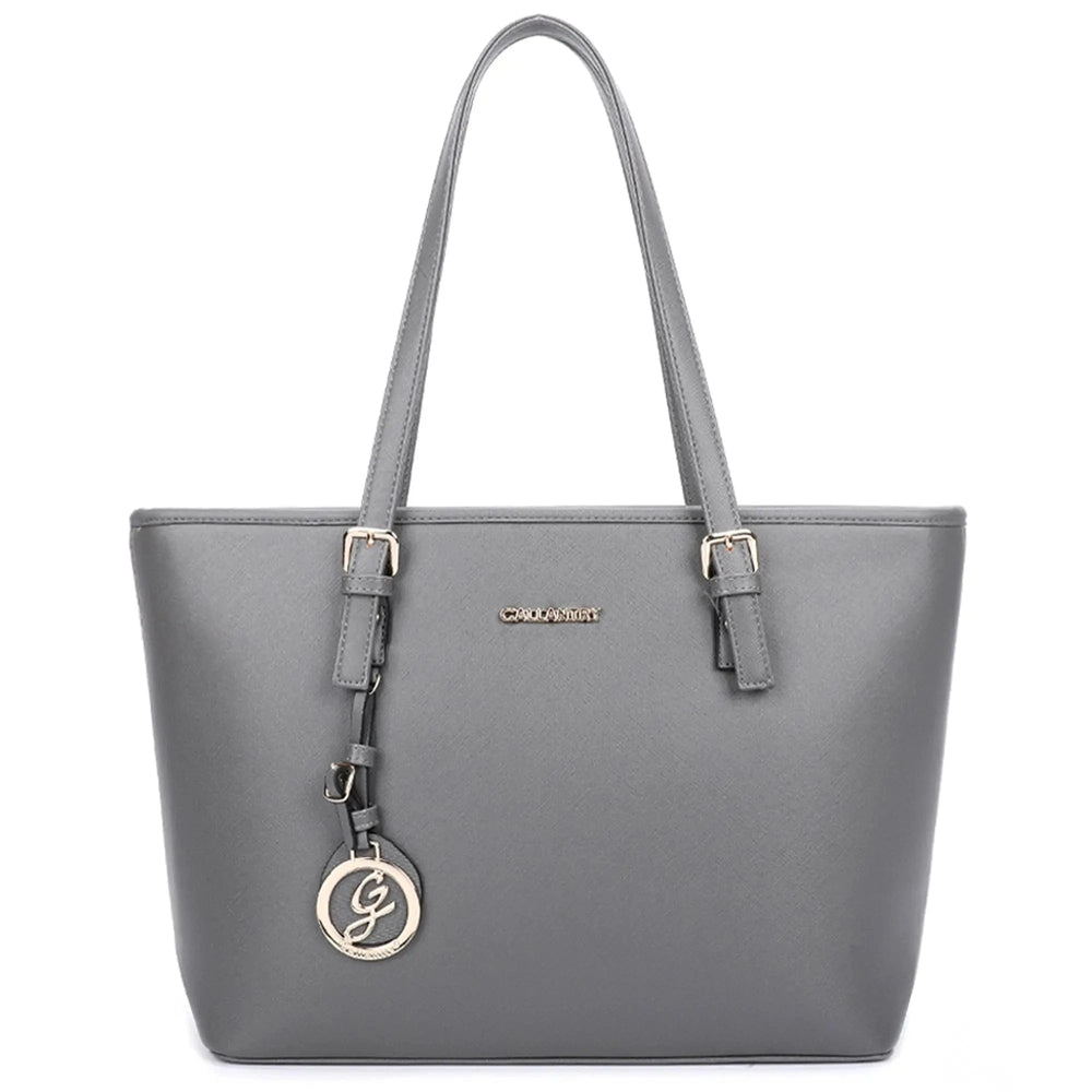 Gallantry Sac à main femme fourre-tout xl gris foncé