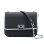 Gallantry Sac bandoulière chaîne femme rigide noir