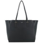 Sac cabas femme cuir synthétique noir - vue principale | Flora & co