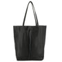 Sac cabas femme cuir véritable noir - vue principale | Made in Italy