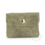 Vue princ. du Porte-Monnaie Cuir Suédé Grainé 041C Kaki par Made in Italy.