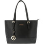 Gallantry Sac cabas femme bicolore saffiano noir