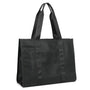 Sac cabas bandoulière femme simili cuir noir - vue 2 | Gallantry