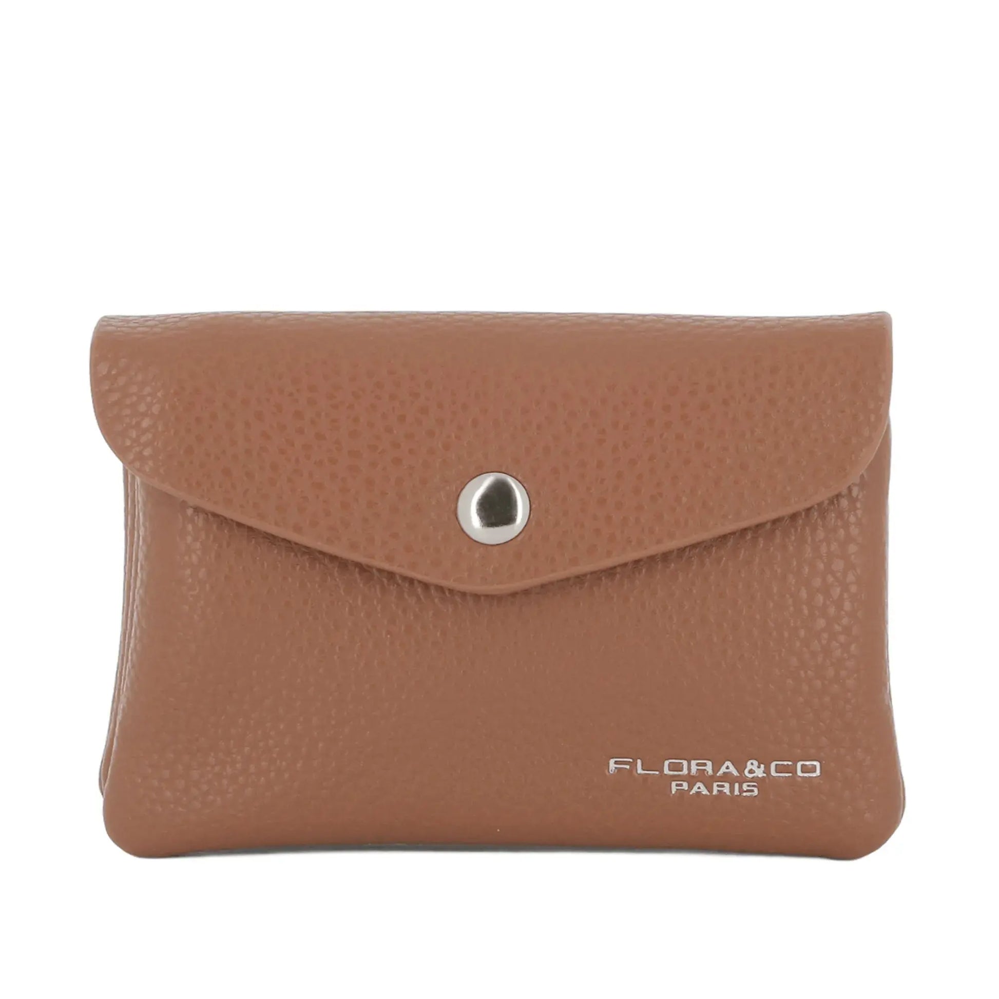 Flora & co Porte-monnaie portefeuille femme mi-long Camel