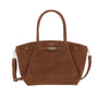 Sac cabas bandoulière femme similicuir camel - vue principale | Flora & co