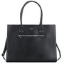 Sac cabas femme simili cuir noir - vue principale | Flora & co