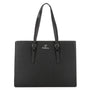 Sac cabas femme similicuir noir - vue principale | Crocochic