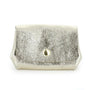 Porte-monnaie cuir souple irisé 04 or clair Made in Italy