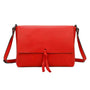 Sac bandoulière femme multipoche rouge - Crocochic
