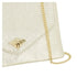 Made in Italy Sac bandoulière chaîne cuir femme irisé or