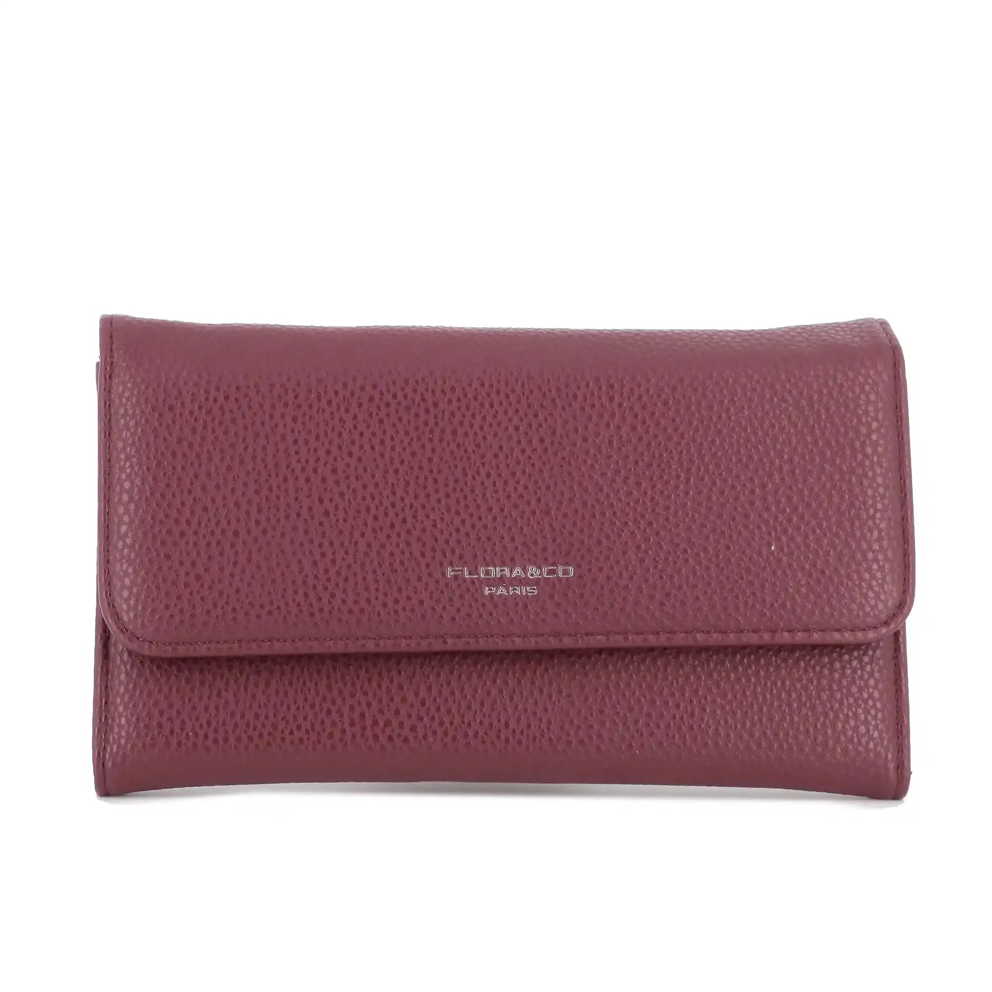 Beige flexible women's checkbook wallet