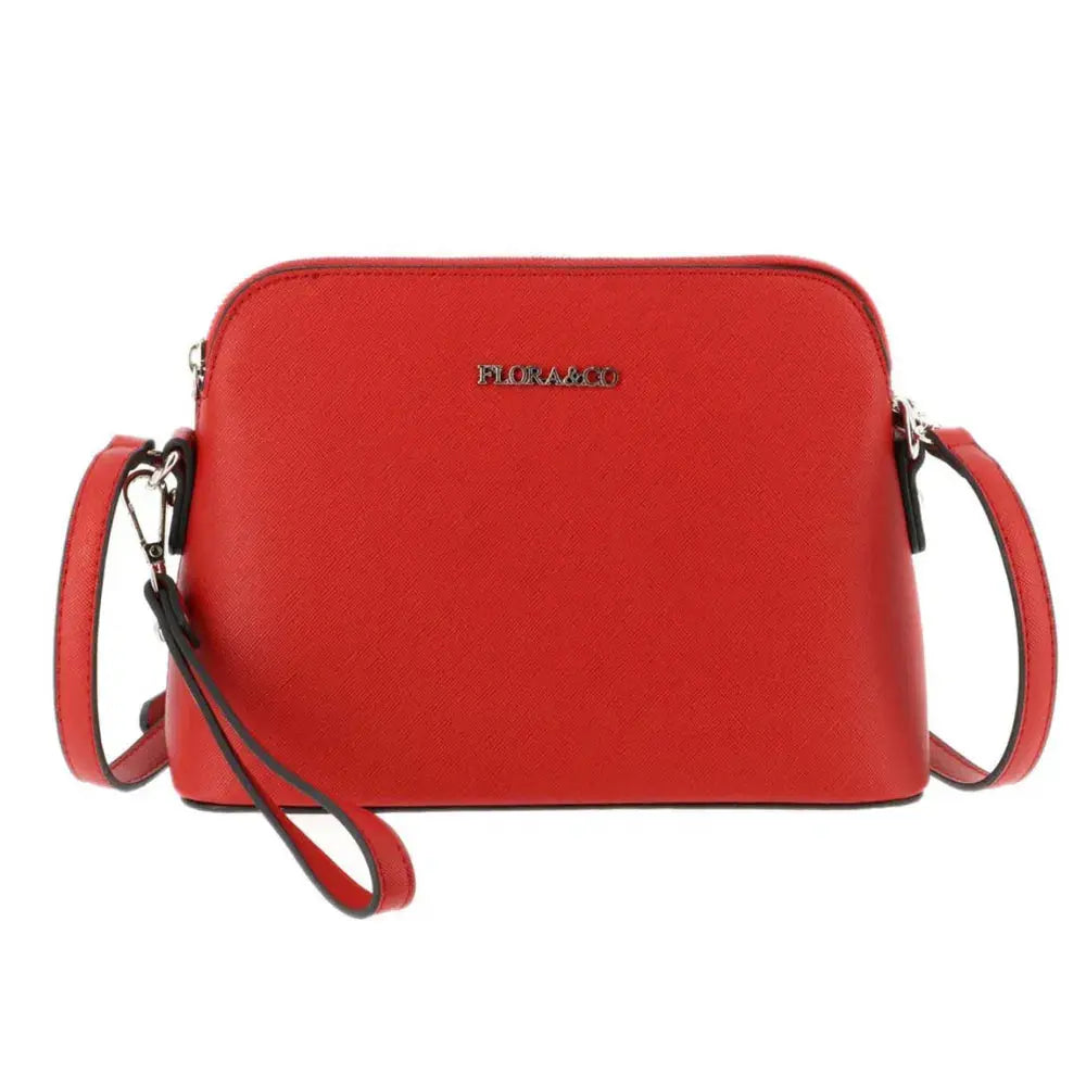 Sac bandoulière femme dragonne rouge