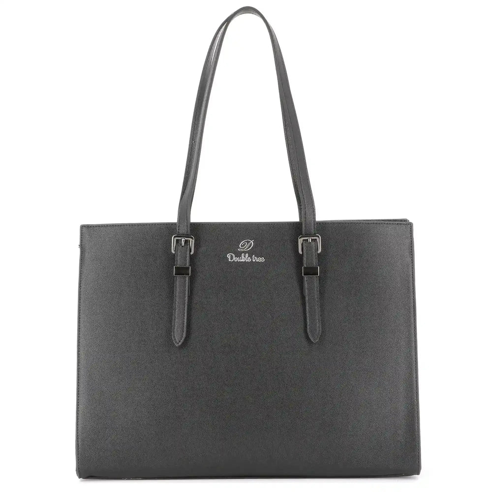Crocochic Sac cabas femme rigide documents a4 noir