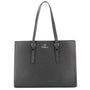 Sac cabas femme simili cuir noir - vue principale | Crocochic