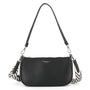 Flora & co Sac baguette avec bandoulière femme Noir