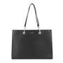 Sac cabas femme similicuir noir - vue principale | Flora & co