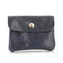 Vue princ. du Porte-Monnaie Cuir Suédé Grainé 041C Bleu Marine par Made in Italy.