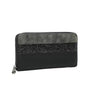Gallantry Portefeuille long femme tout-en-un paillette noir