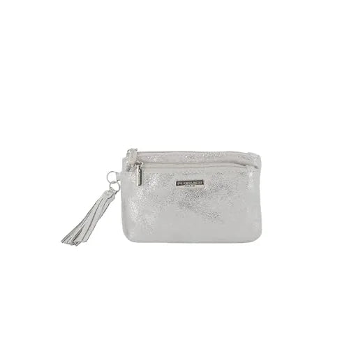 Petit portefeuille femme similicuir léopard velouté élégant.