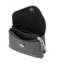 Flora & co Porte-monnaie cartes femme magnétique noir