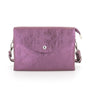 Flora & co - Sac bandoulière femme irisé rabat violet