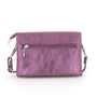 Flora & co - Sac bandoulière femme irisé rabat violet