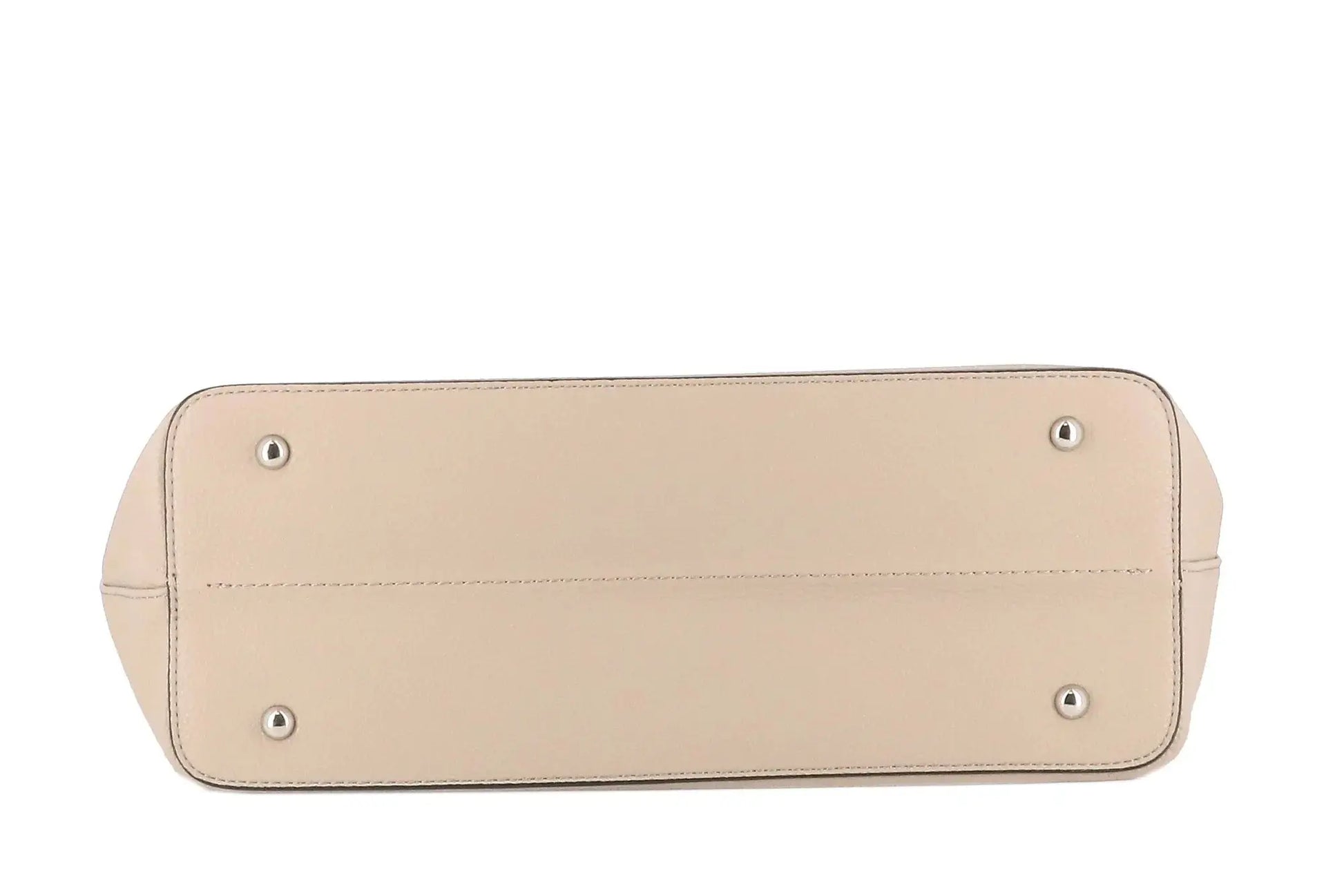 Flora & co Sac cabas femme pompon foulard léger beige