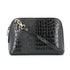 Made in Italy Sac dôme bandoulière femme cuir noir