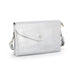 Flora & co Sac bandoulière femme irisé souple argent