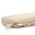 Flora & co Portefeuille femme brillant pu cuir croco beige