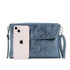 Flora & co Sac bandoulière pochette femme irisé bleu