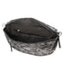 Flora & co Sac banane bandoulière suédine gris argent