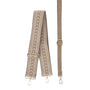 Flora & co Sac bandoulière large multipoches taupe