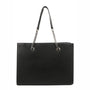 Sac cabas femme similicuir noir - vue 2 | Crocochic