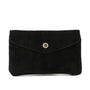 Grand portefeuille cuir suède compatible passeport Noir other image 2