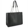 Sac cabas femme cuir synthétique noir - vue 2 | Crocochic