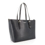 Sac cabas femme similicuir noir - vue 2 | Flora & co