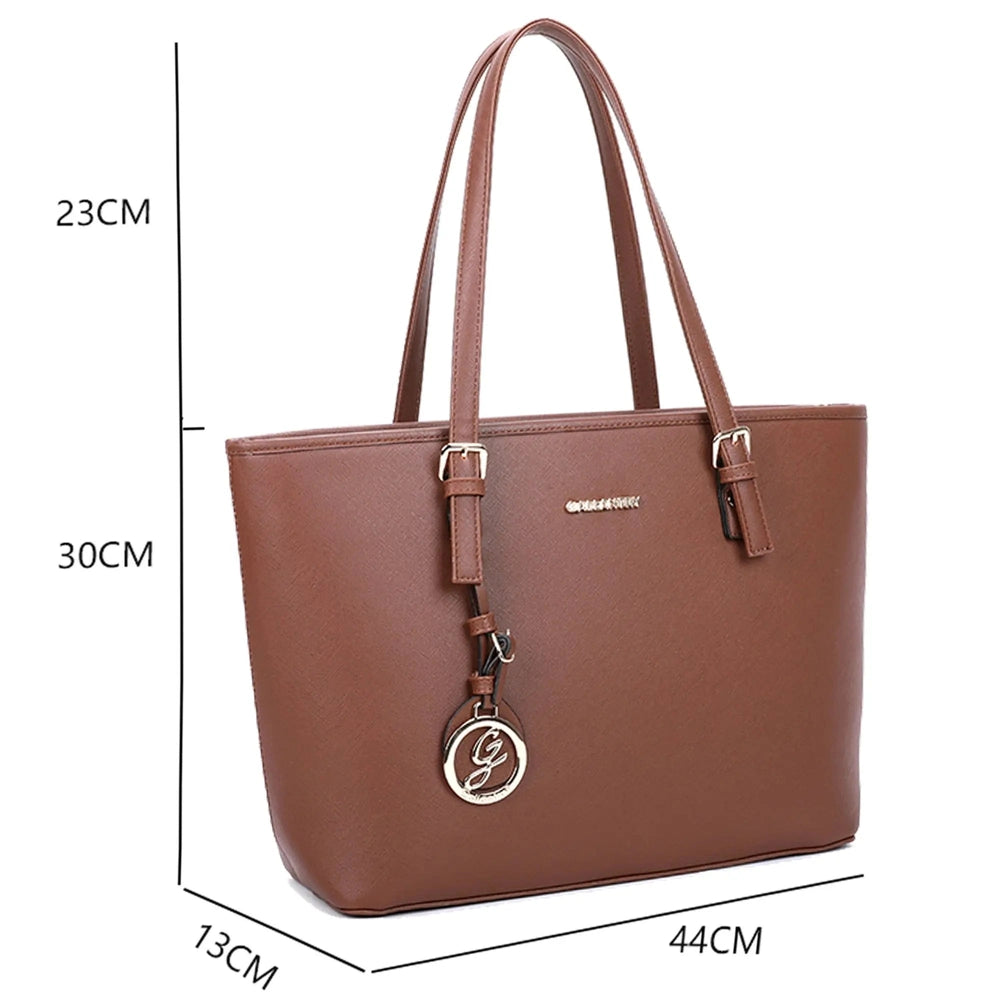 Gallantry Sac à main femme fourre-tout xl marron