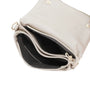 Flora & co Sac bandoulière large multipoches ivoire