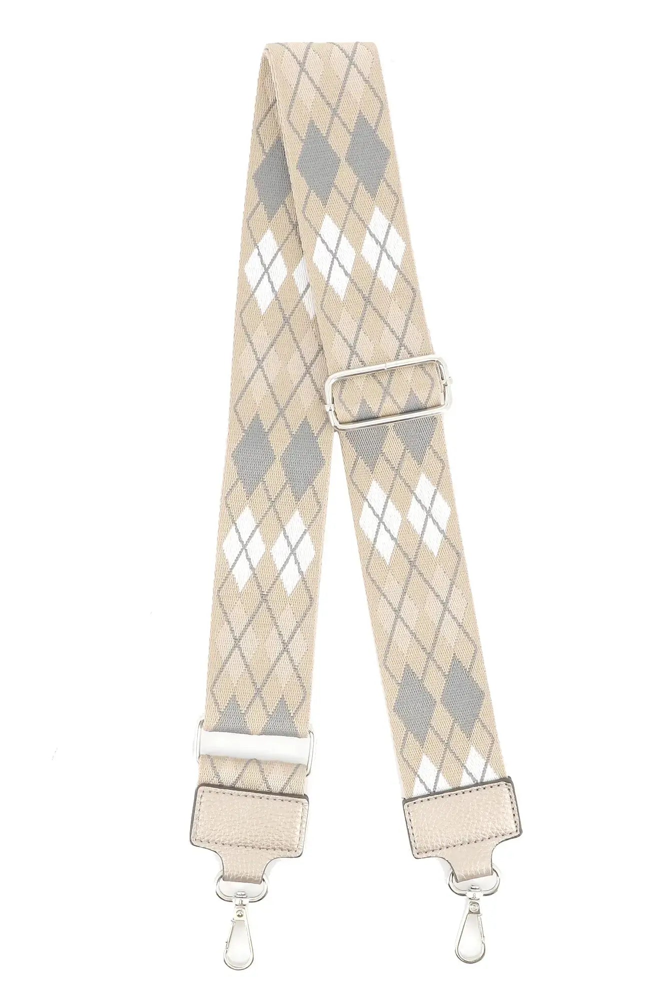 Flora & co Sac banane femme similicuir grainé ivoire