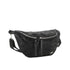 Flora & co Grand sac banane femme daim irisé Noir