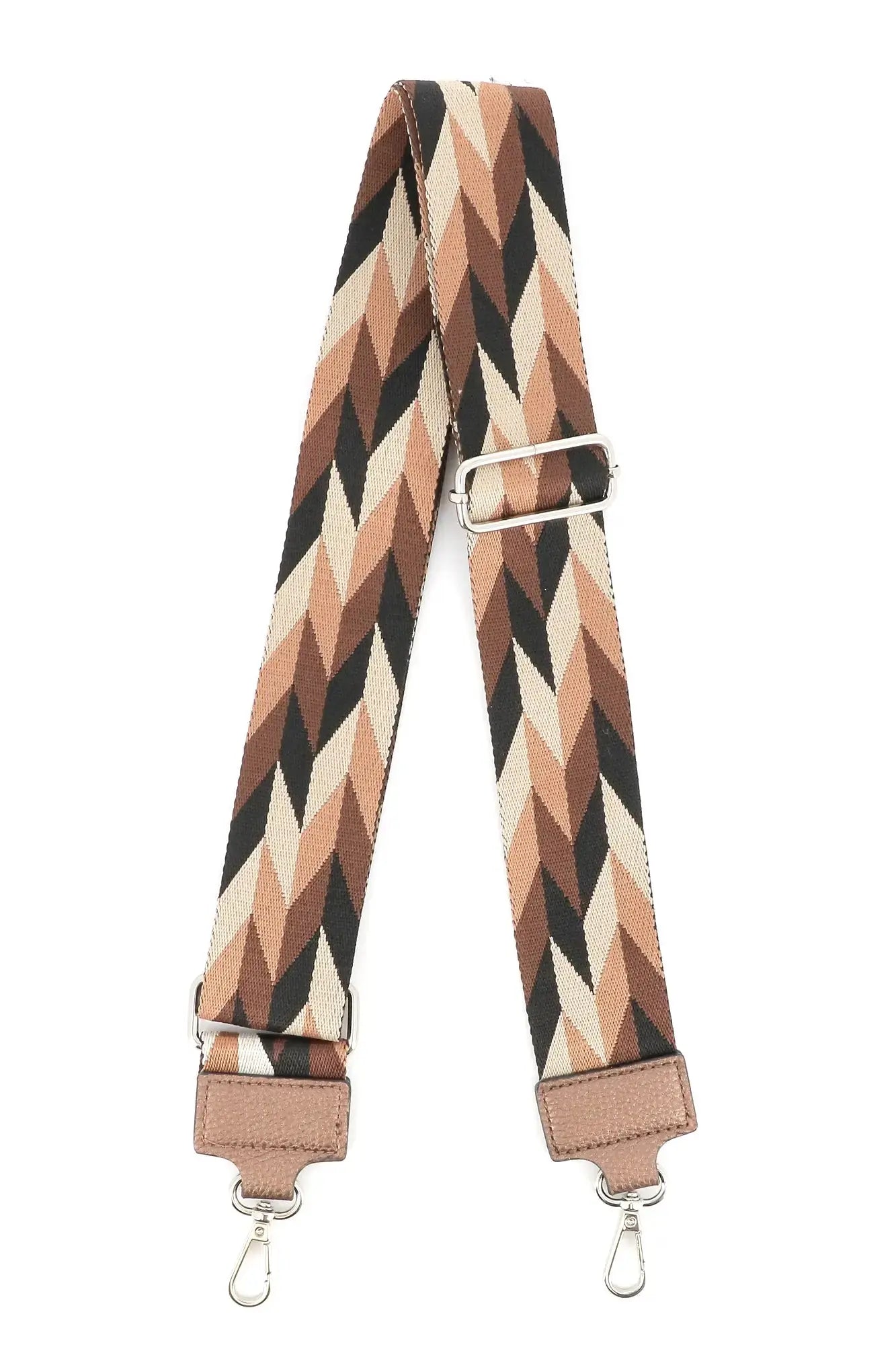 Flora & co Sac banane femme pu cuir grainé marron