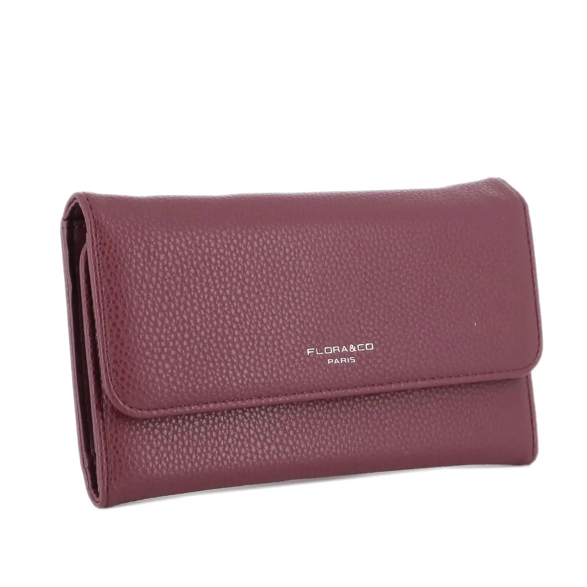 Beige flexible women's checkbook wallet