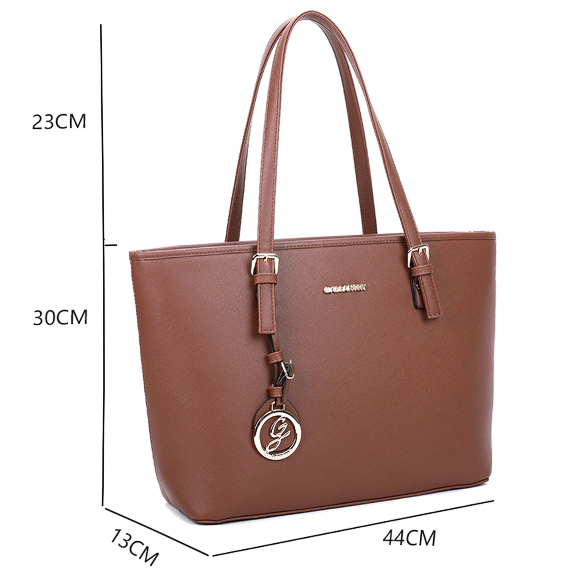 Sac à main femme fourre-tout xl marron