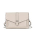 Flora & co Sac double bandoulières chaîne à magnétique beige