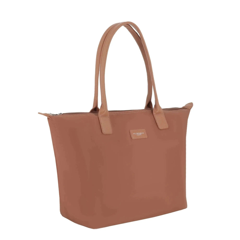 Flora & co Sas cabas femme nylon imperméable camel