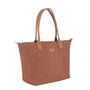 Sac cabas femme nylon camel - vue 2 | Flora & co