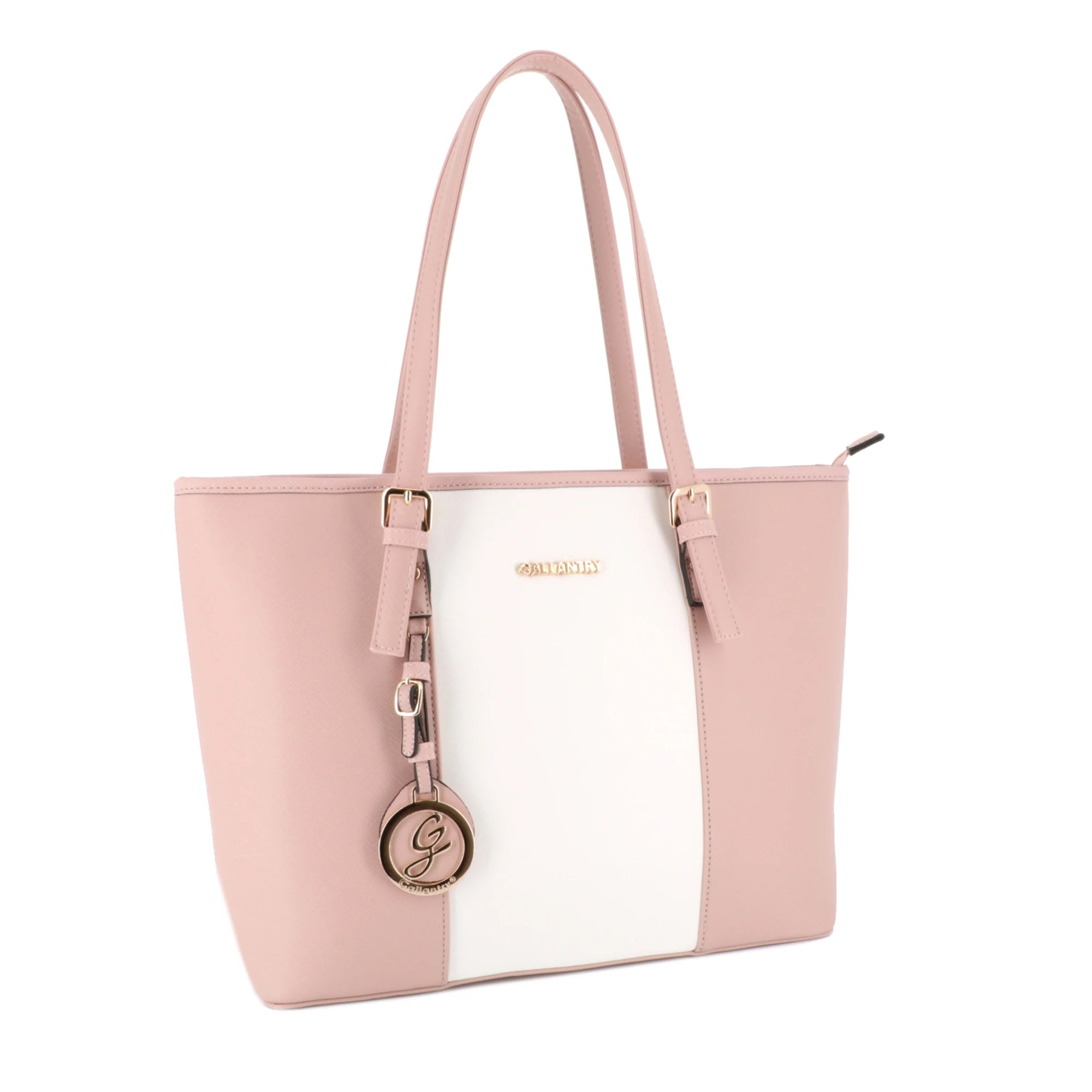 Sac cabas femme fourre-tout lycée rose